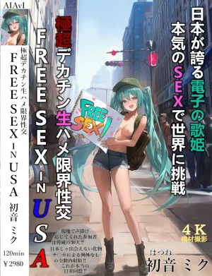 AVパロ初音ミク FREE SEX IN USA - Page 2