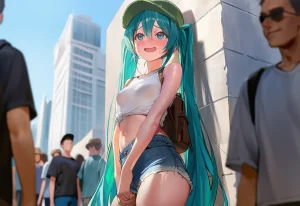 AVパロ初音ミク FREE SEX IN USA - Page 4