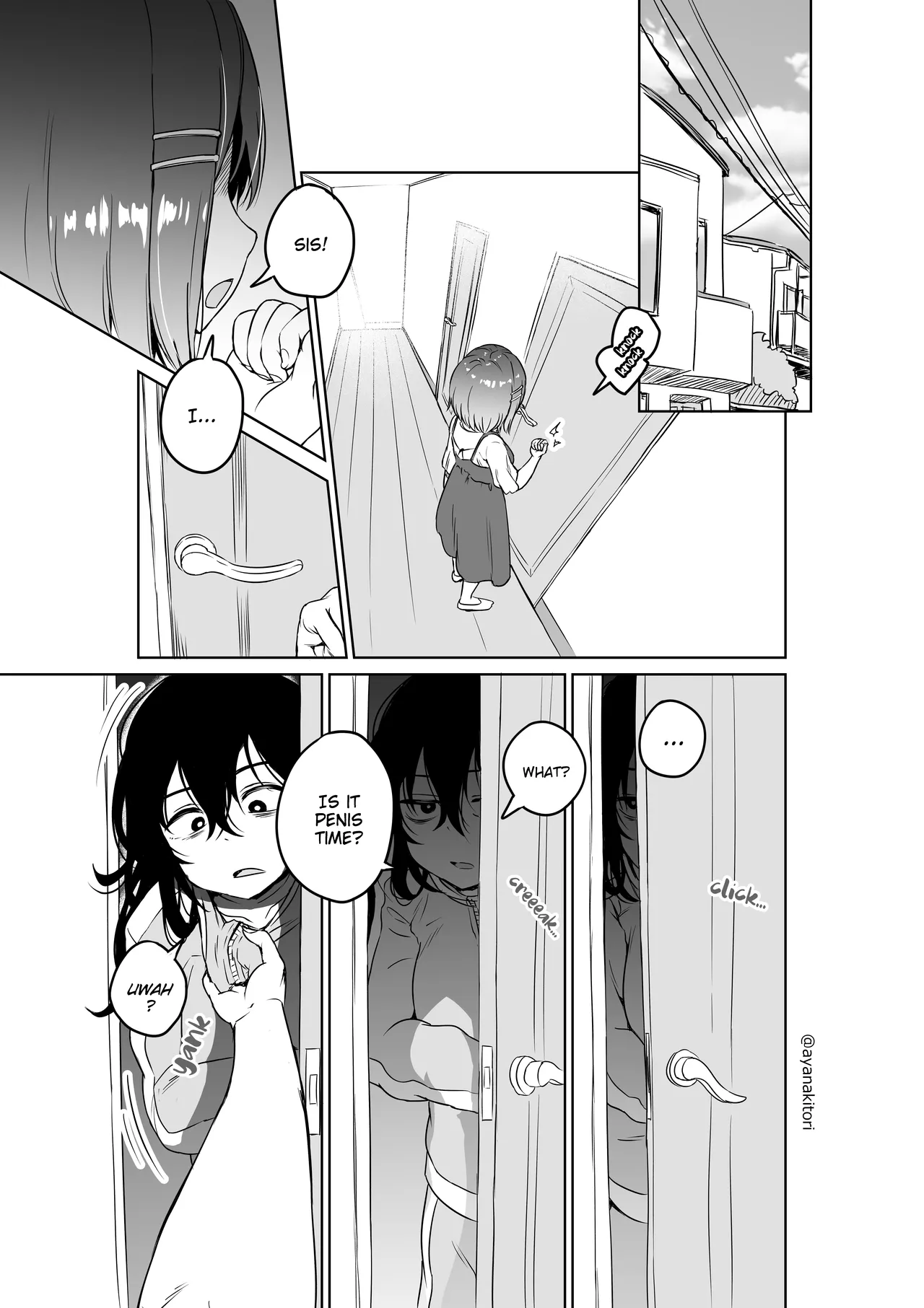 Ayanakitori Hikikomori and Her Futanari Sister - Image 13