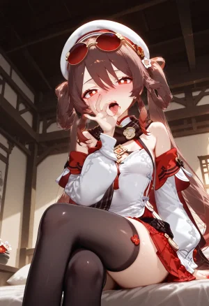 Ayano Hu Tao - Cherries Snow-Laden Thumbnail