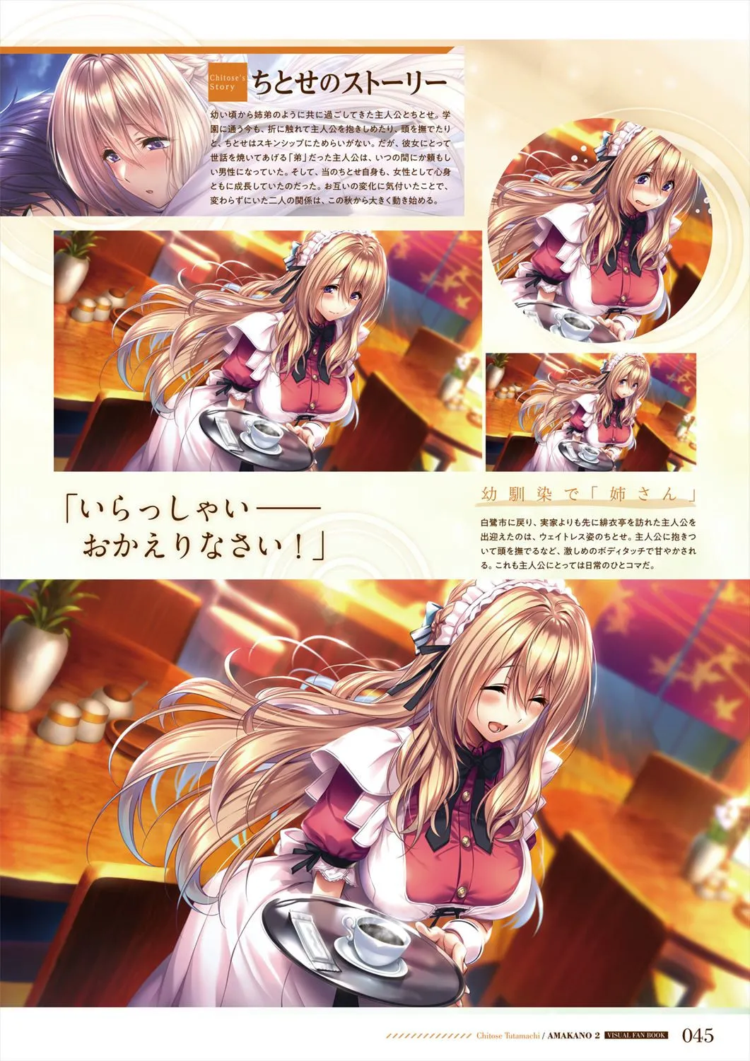 Azarashi Soft Amakano 2 Visual Fan Book - Image 46