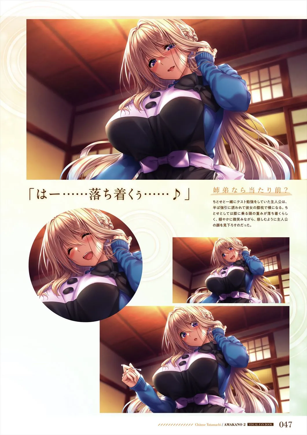 Azarashi Soft Amakano 2 Visual Fan Book - Image 48