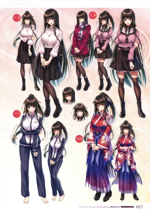 Azarashi Soft Amakano 2 Visual Fan Book - Page 19