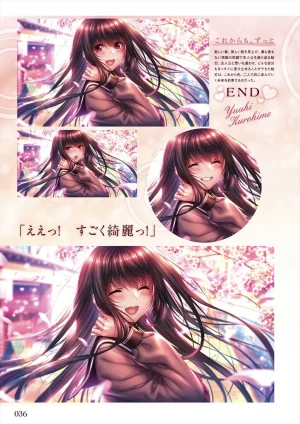 Azarashi Soft Amakano 2 Visual Fan Book - Page 38