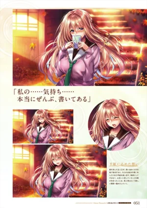 Azarashi Soft Amakano 2 Visual Fan Book - Page 52