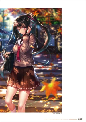Azarashi Soft Amakano 2 Visual Fan Book - Page 7