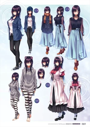 Azarashi Soft Amakano 2 Visual Fan Book - Page 70