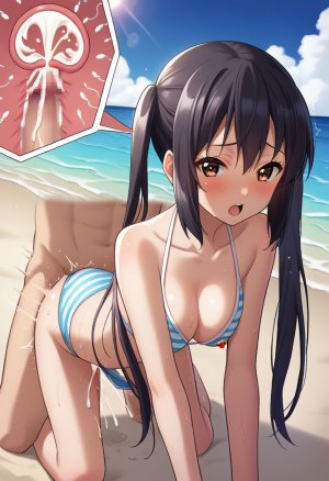 Azusa Nakano K-ON - Page 347