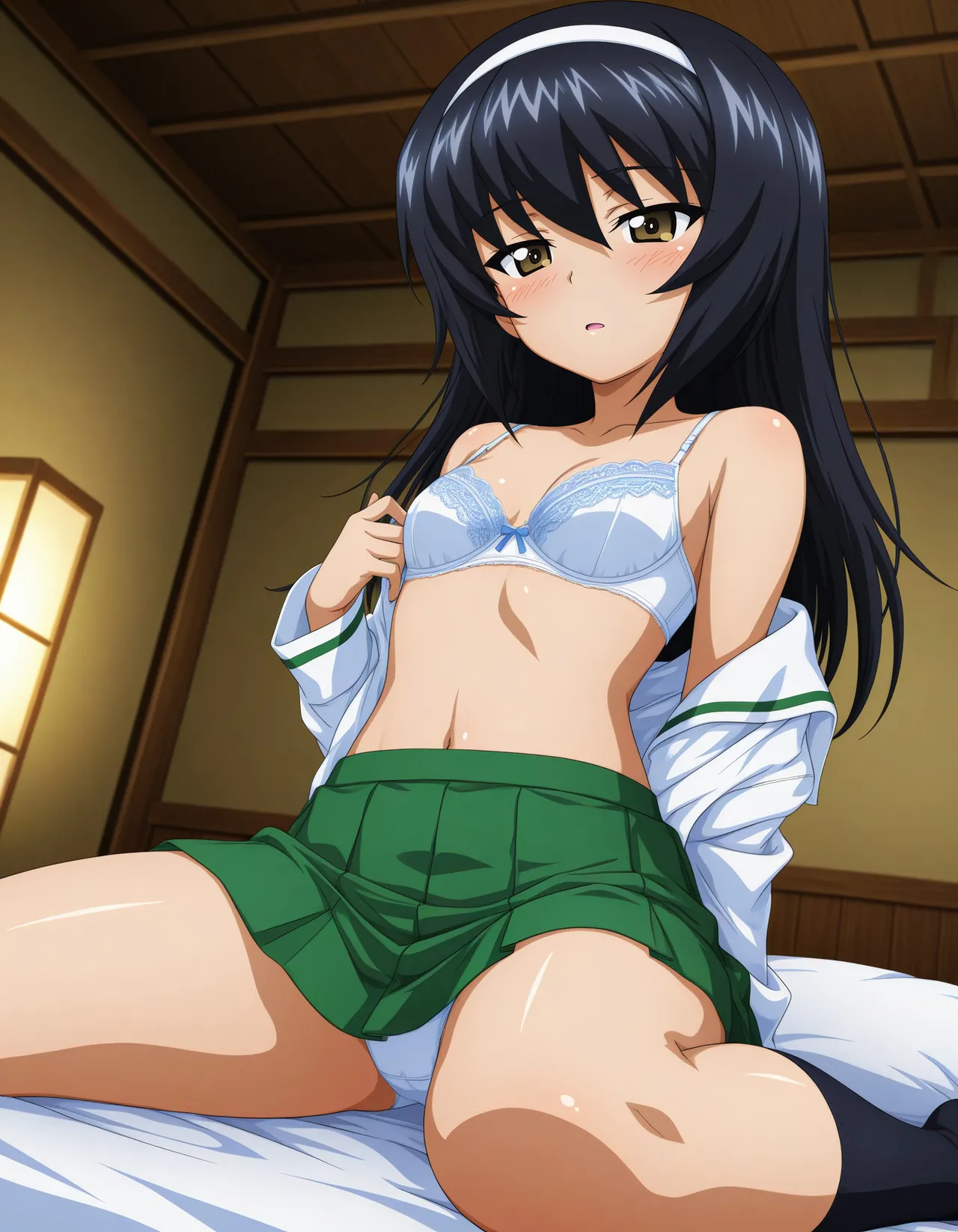 azusa PATREON Girls und Panzer Reizei Mako 290P - Image 107