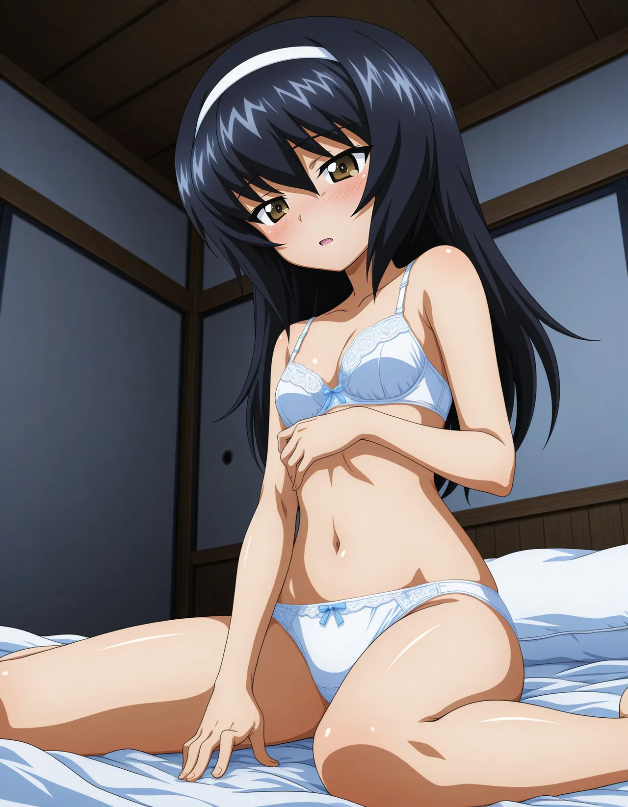 azusa PATREON Girls und Panzer Reizei Mako 290P - Image 108