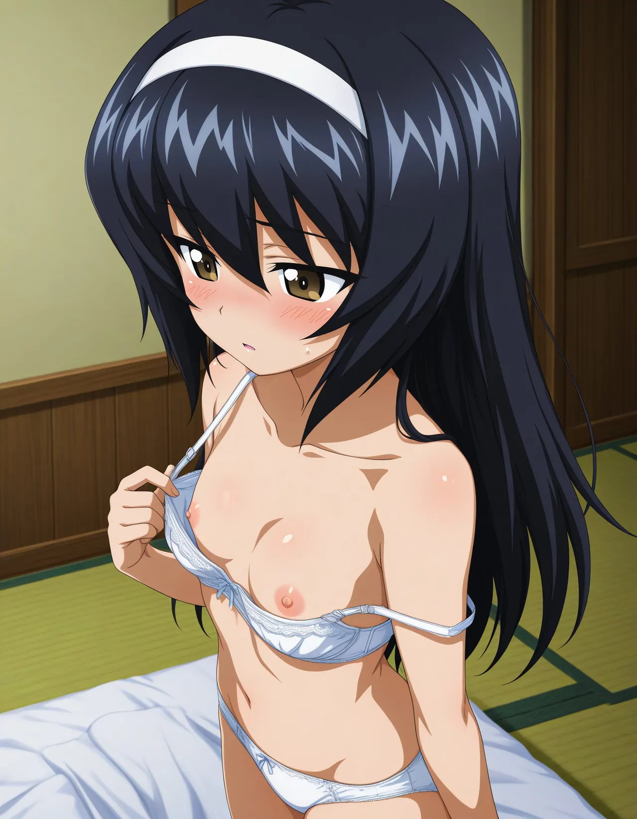 azusa PATREON Girls und Panzer Reizei Mako 290P - Image 117
