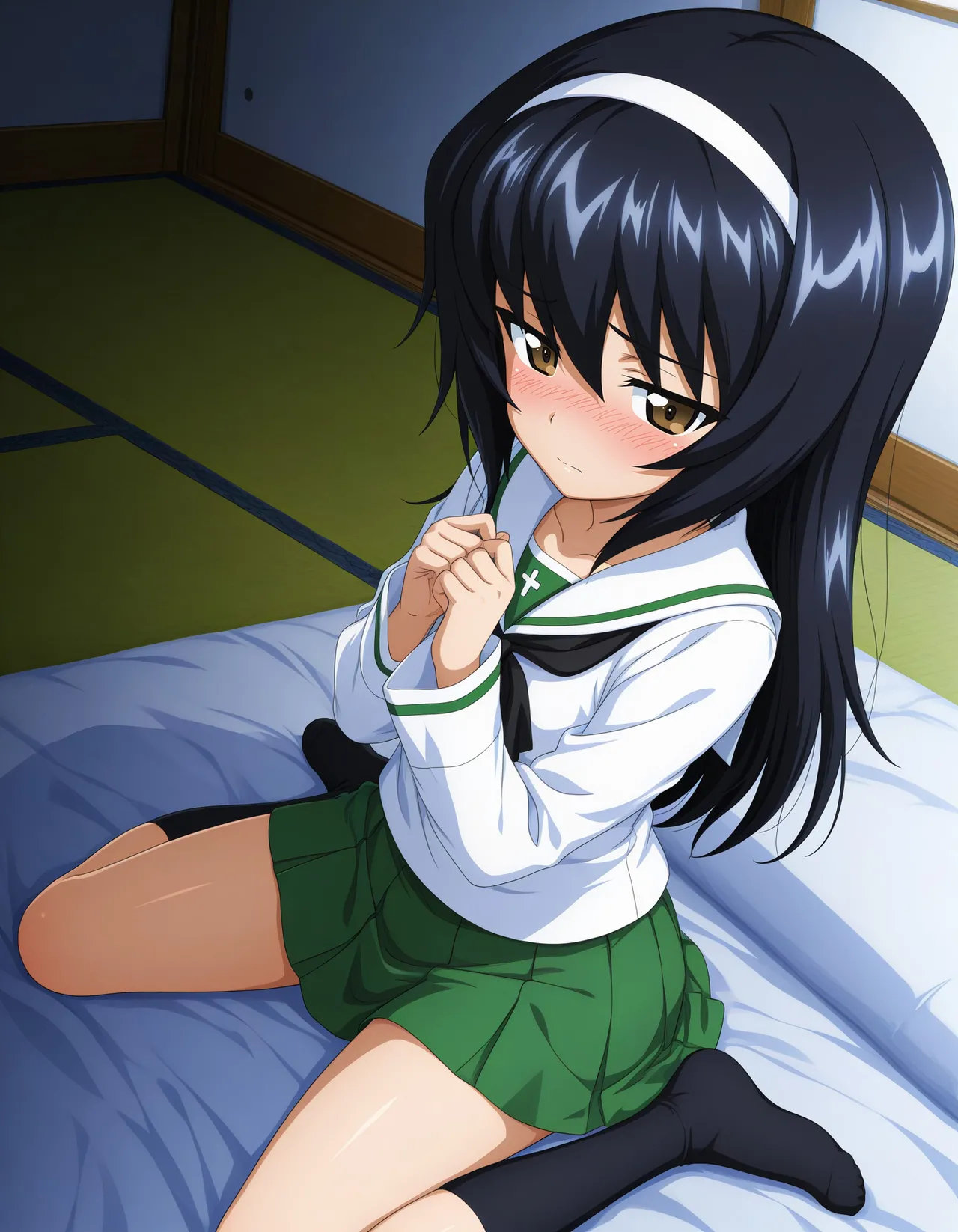 azusa PATREON Girls und Panzer Reizei Mako 290P - Image 15