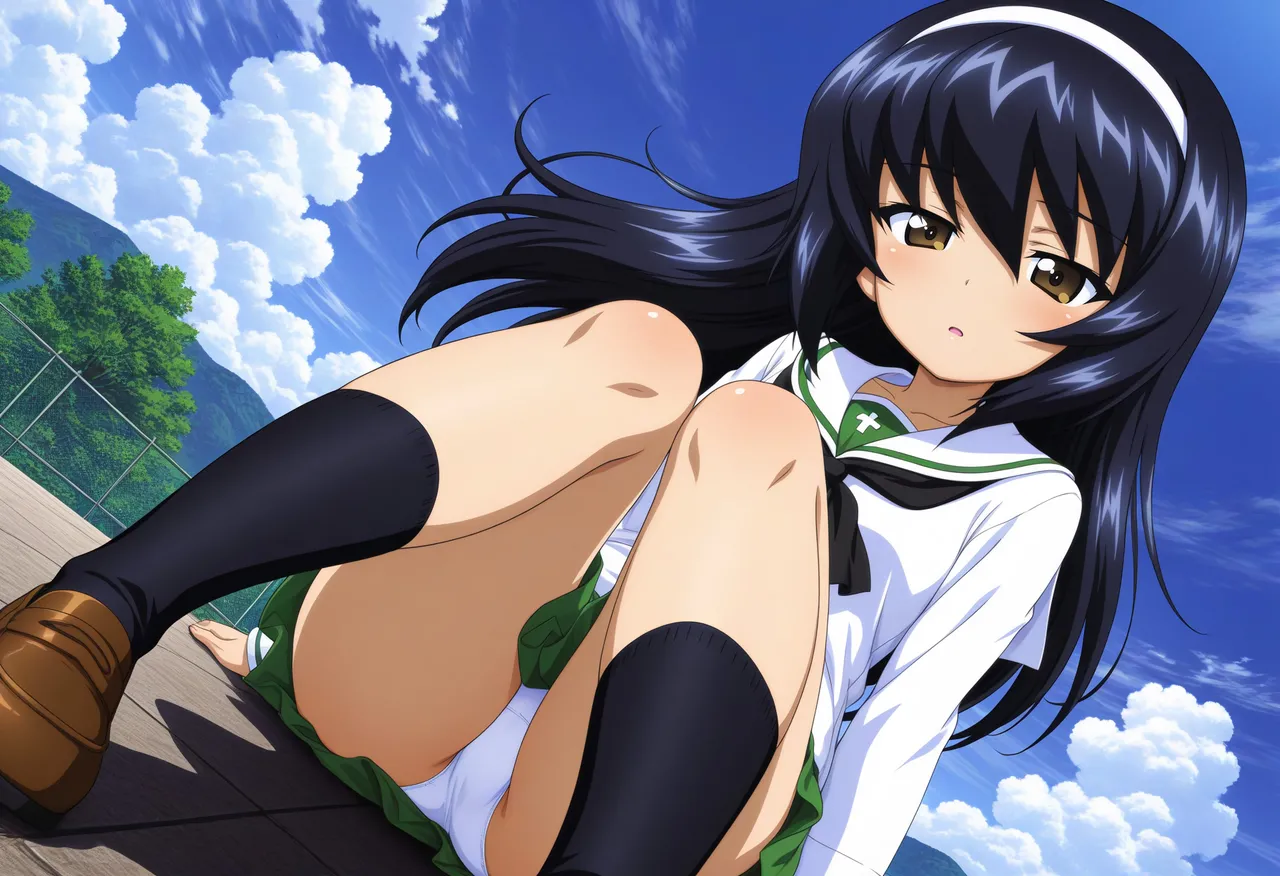 azusa PATREON Girls und Panzer Reizei Mako 290P - Image 2