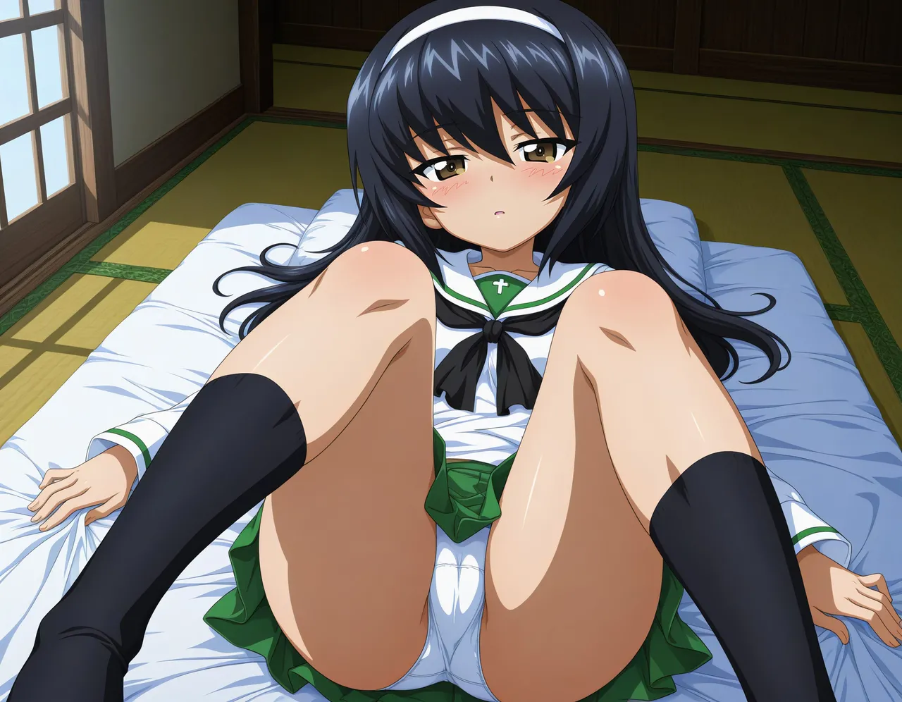 azusa PATREON Girls und Panzer Reizei Mako 290P - Image 20
