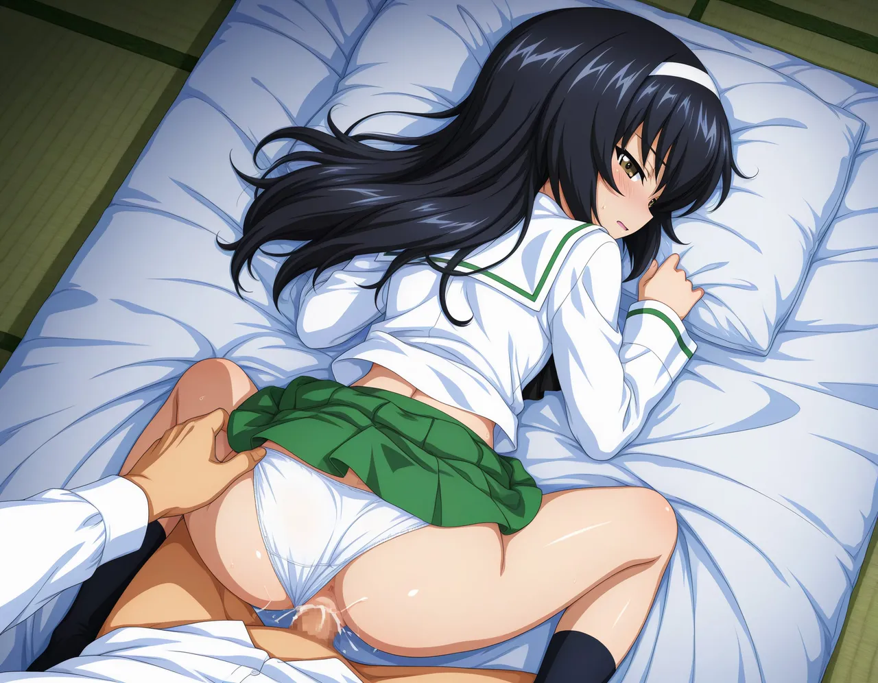 azusa PATREON Girls und Panzer Reizei Mako 290P - Image 61