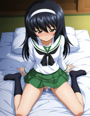 azusa PATREON Girls und Panzer Reizei Mako 290P - Page 101