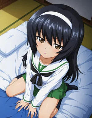 azusa PATREON Girls und Panzer Reizei Mako 290P - Page 12