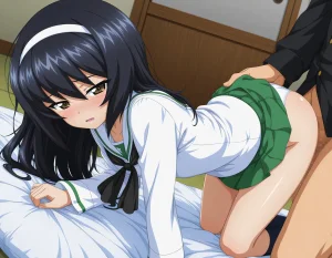 azusa PATREON Girls und Panzer Reizei Mako 290P - Page 44