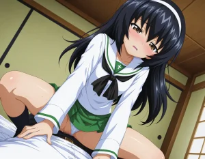 azusa PATREON Girls und Panzer Reizei Mako 290P - Page 71