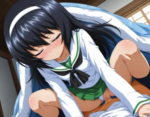 azusa PATREON Girls und Panzer Reizei Mako 290P - Page 96