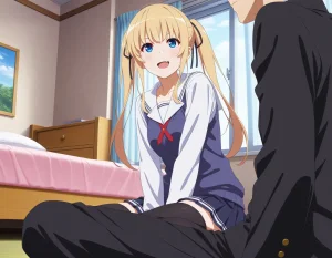 azusa PATREON How to Raise a Boring Girlfriend Eriri Spencer Sawamura 350P - Page 24