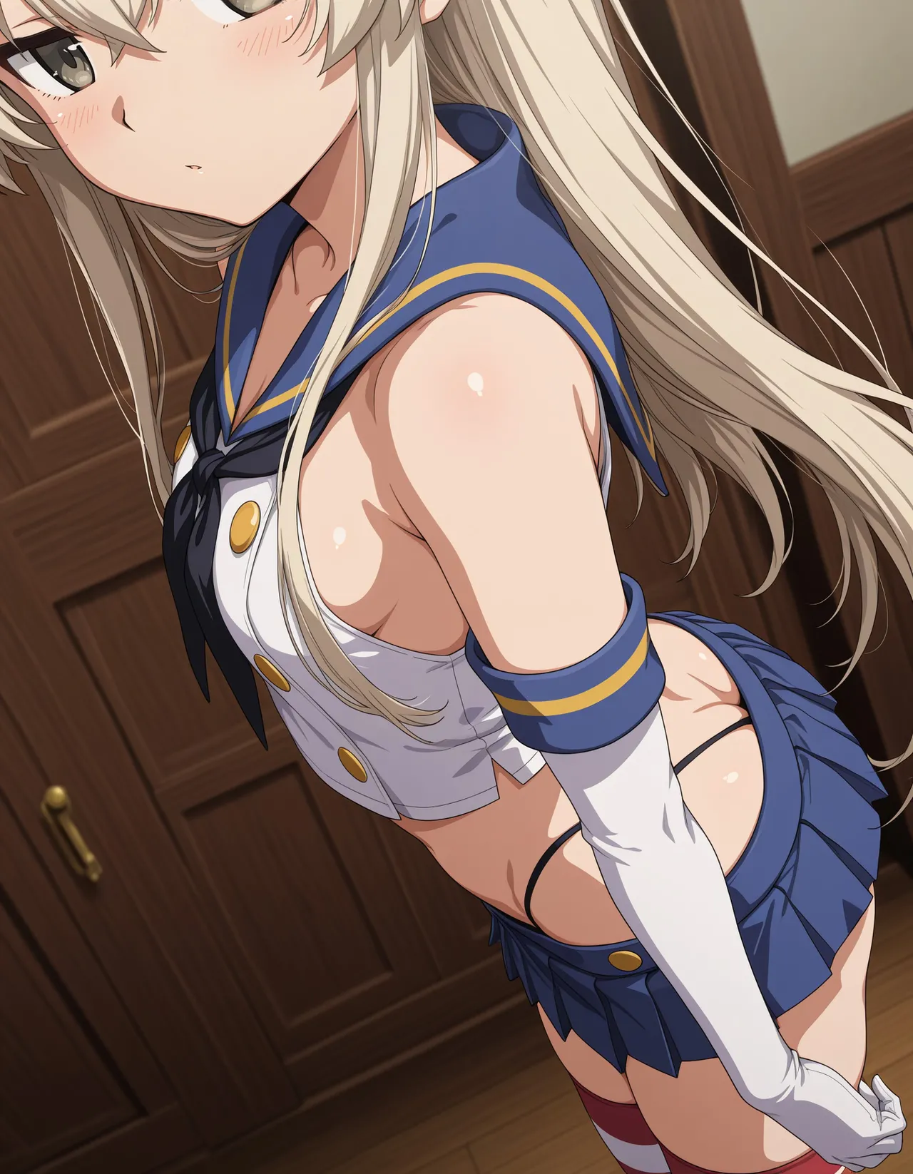 azusa PATREON Kantai Collection Shimakaze 285P - Image 10