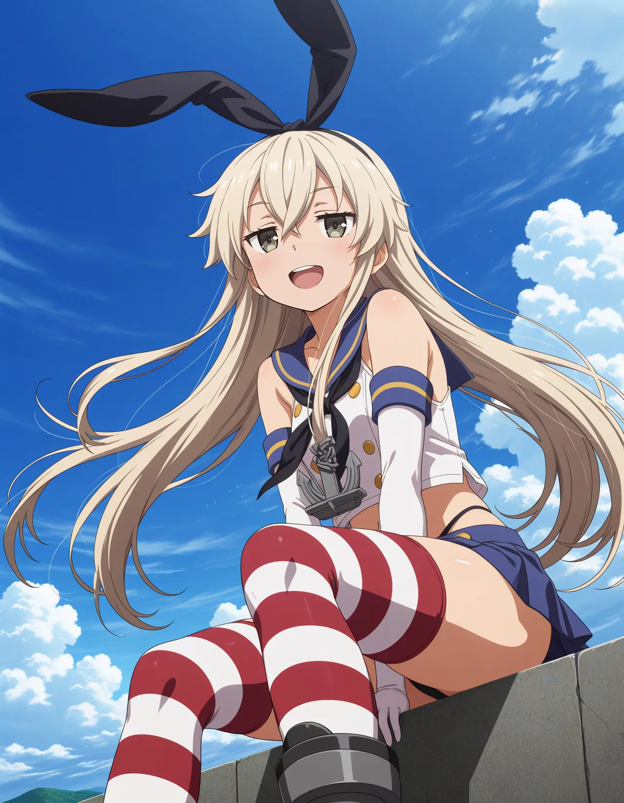 azusa PATREON Kantai Collection Shimakaze 285P - Image 2