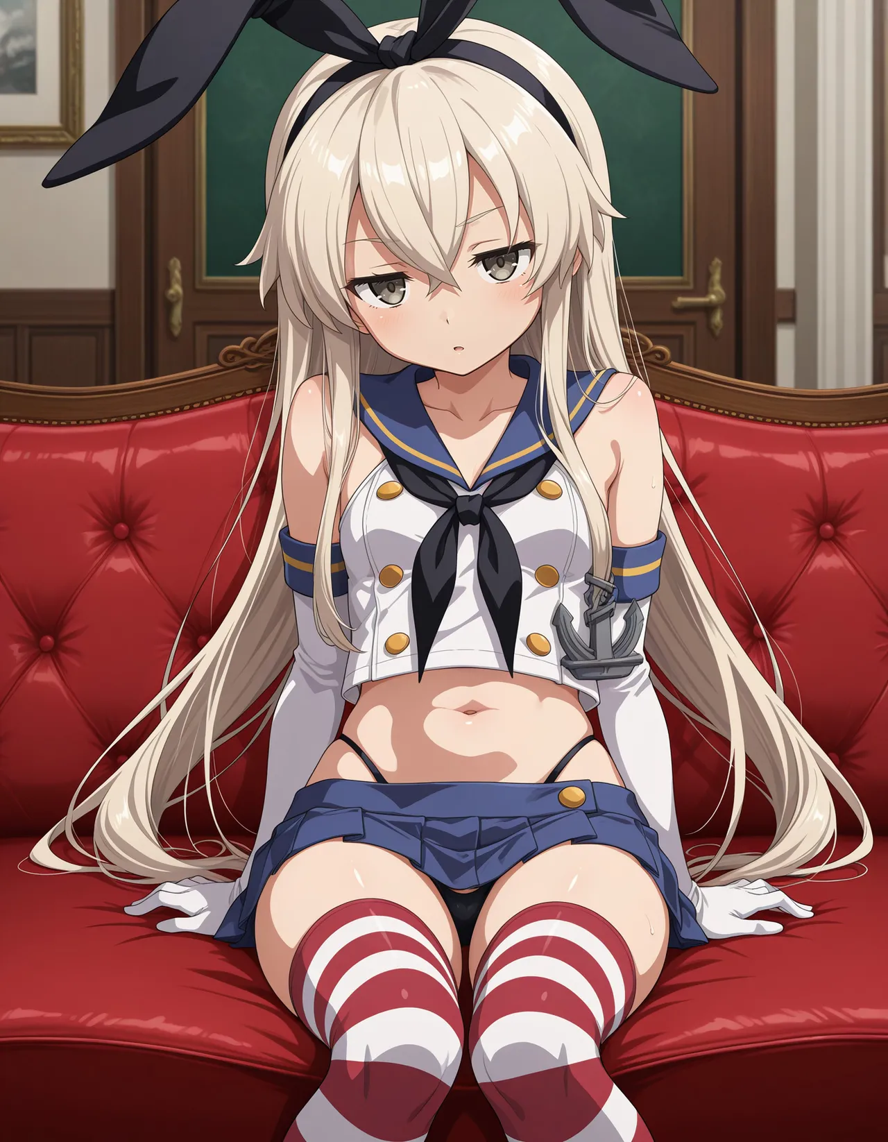 azusa PATREON Kantai Collection Shimakaze 285P - Image 20