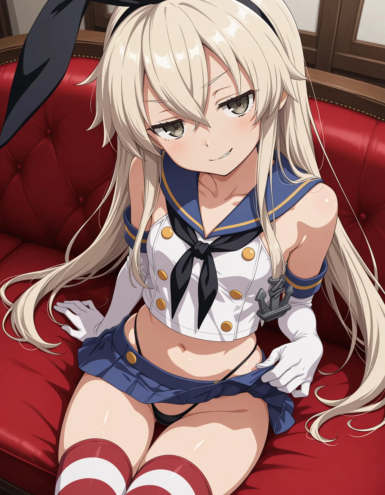 azusa PATREON Kantai Collection Shimakaze 285P - Image 23