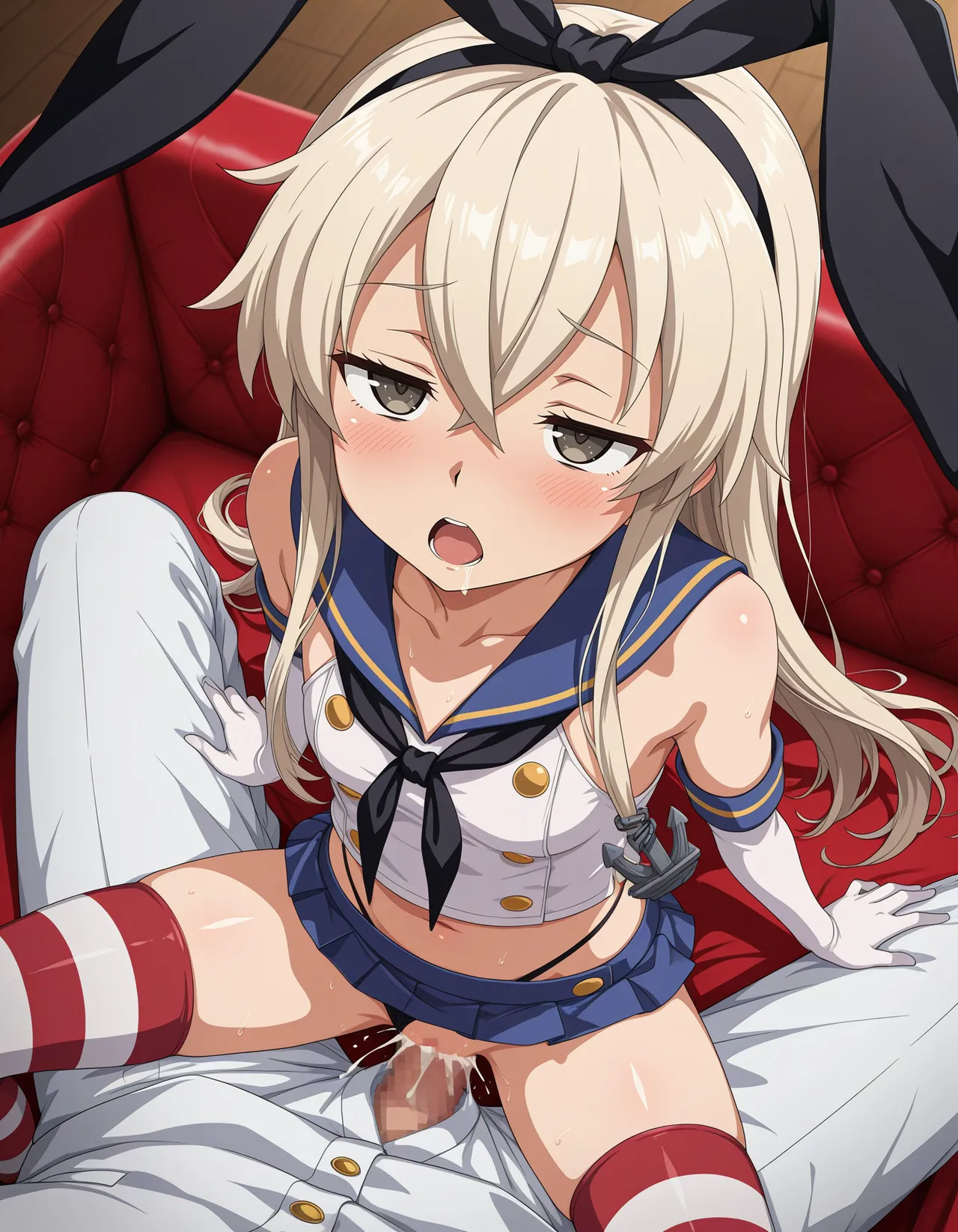 azusa PATREON Kantai Collection Shimakaze 285P - Image 99