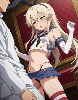 azusa PATREON Kantai Collection Shimakaze 285P - Page 112