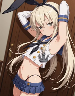azusa PATREON Kantai Collection Shimakaze 285P - Page 16