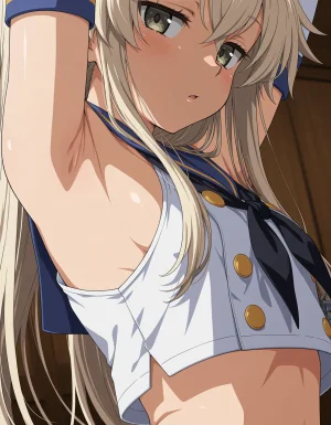 azusa PATREON Kantai Collection Shimakaze 285P - Page 18
