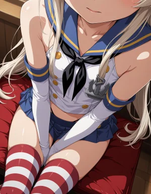 azusa PATREON Kantai Collection Shimakaze 285P - Page 21