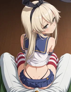azusa PATREON Kantai Collection Shimakaze 285P - Page 32