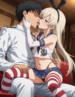 azusa PATREON Kantai Collection Shimakaze 285P - Page 40