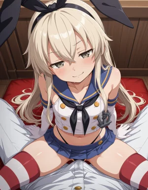 azusa PATREON Kantai Collection Shimakaze 285P - Page 41
