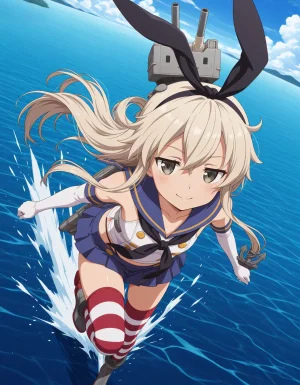 azusa PATREON Kantai Collection Shimakaze 285P - Page 6
