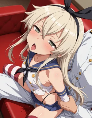 azusa PATREON Kantai Collection Shimakaze 285P - Page 62