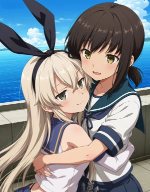 azusa PATREON Kantai Collection Shimakaze 285P - Page 7