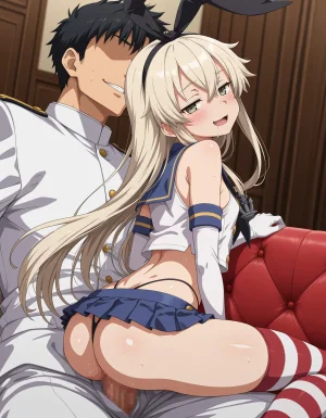 azusa PATREON Kantai Collection Shimakaze 285P - Page 75