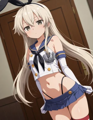 azusa PATREON Kantai Collection Shimakaze 285P - Page 9
