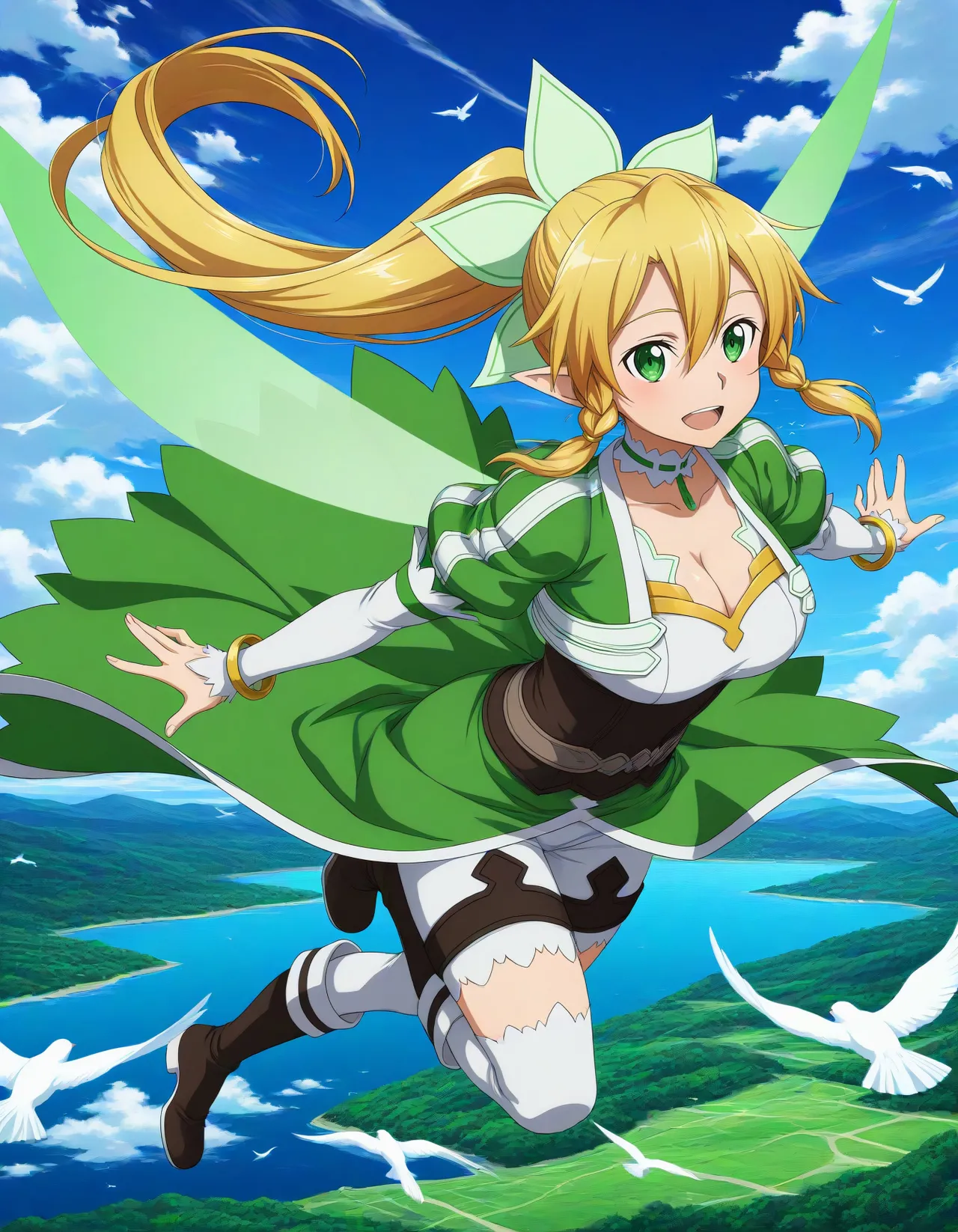 azusa PATREON Sword Art Online Leafa 202P - Image 4