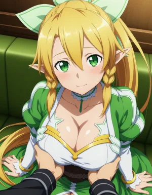 azusa PATREON Sword Art Online Leafa 202P - Page 10