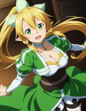 azusa PATREON Sword Art Online Leafa 202P - Page 2