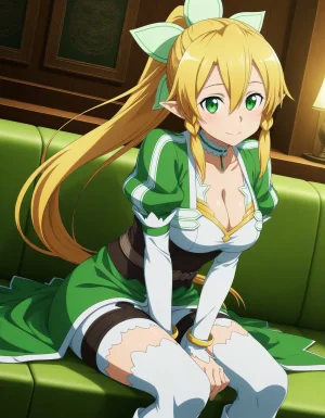 azusa PATREON Sword Art Online Leafa 202P - Page 5