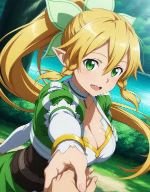 azusa PATREON Sword Art Online Leafa 202P - Page 7