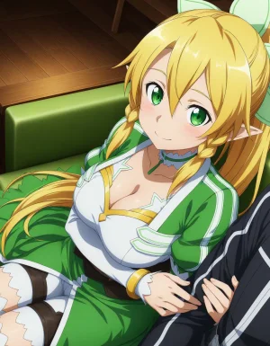 azusa PATREON Sword Art Online Leafa 202P - Page 9
