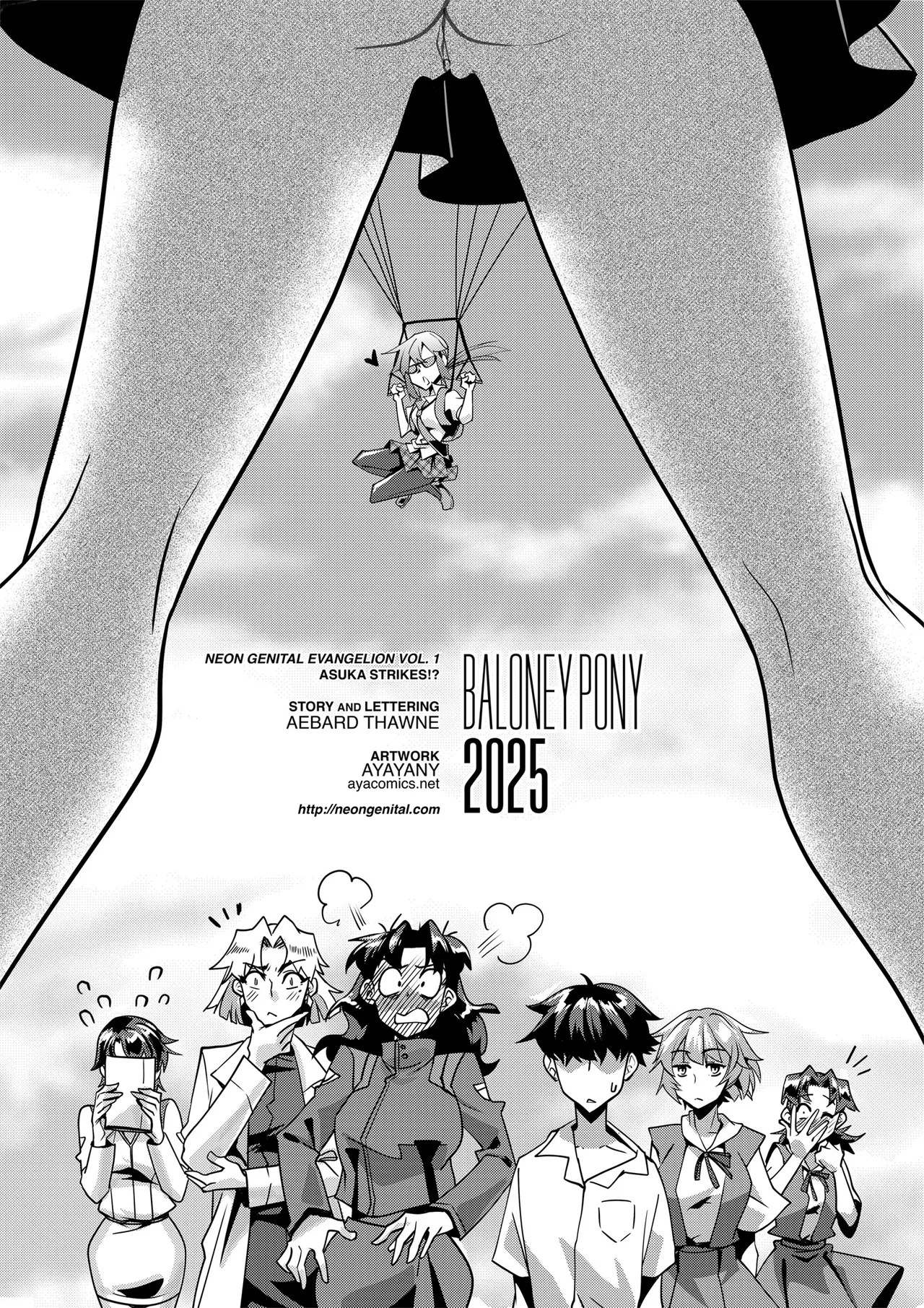Baloney Pony Neon Genital Evangelion Asuka Strikes Neon Genital Evangelion Asuka AtacaSpanish BigDaddy Scan Ongoing - Image 3