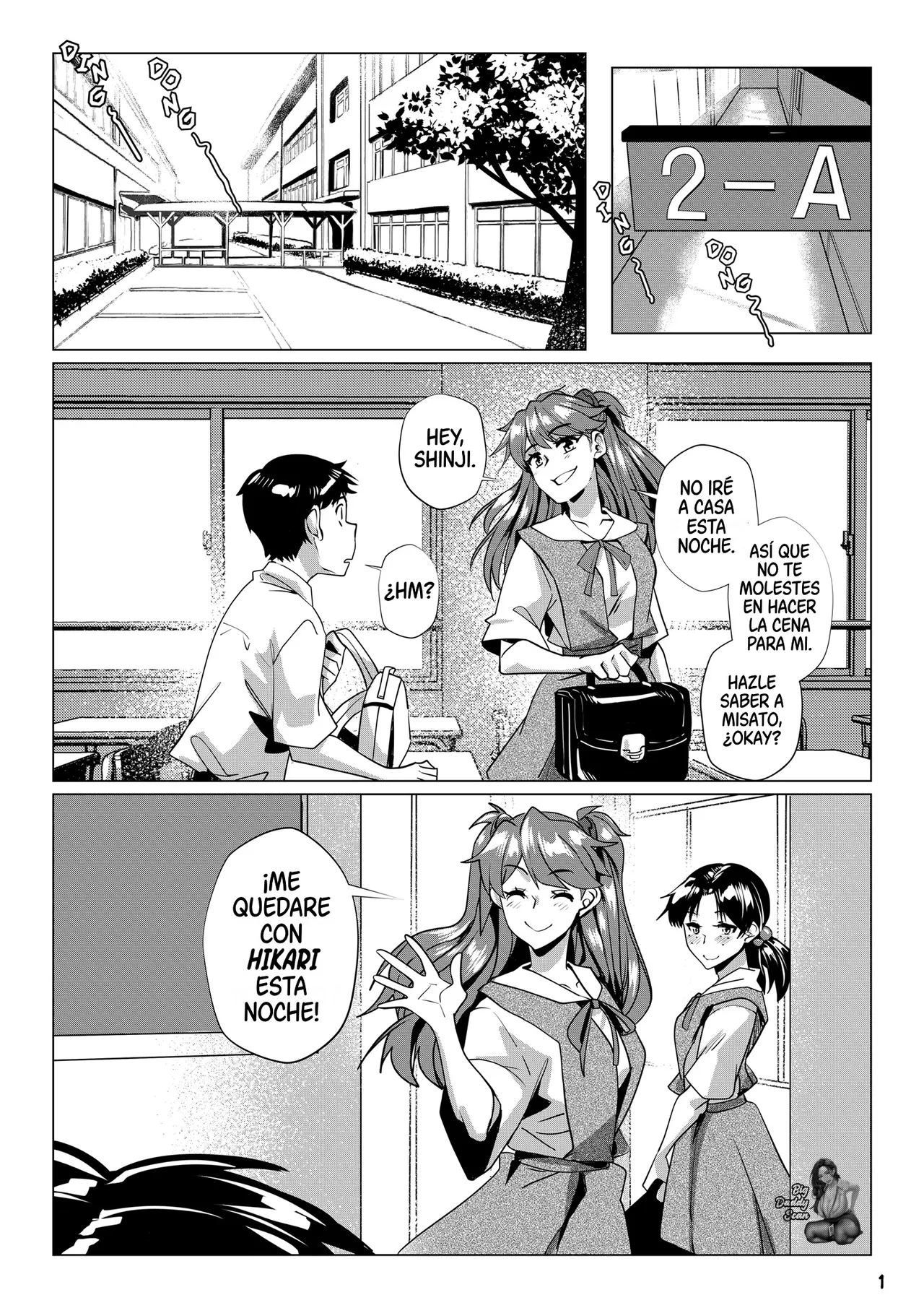 Baloney Pony Neon Genital Evangelion Asuka Strikes Neon Genital Evangelion Asuka AtacaSpanish BigDaddy Scan Ongoing - Image 4
